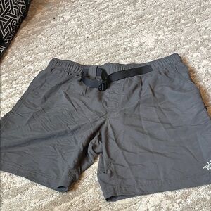 The North Face Charcoal Shorts with Belt
